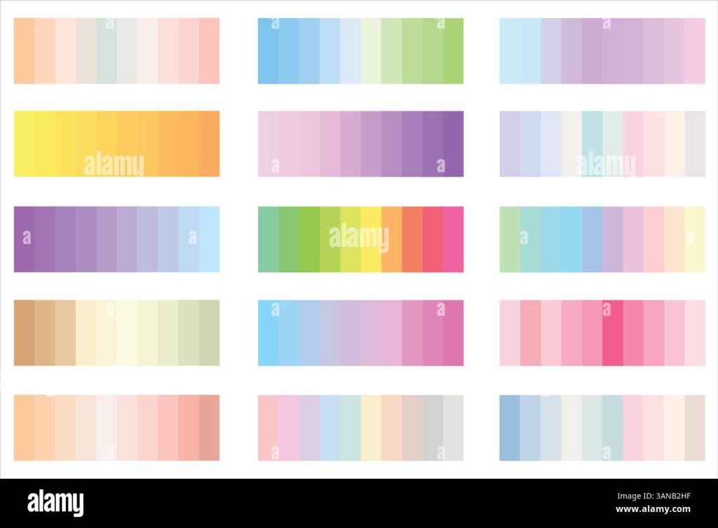 pastel color palettes that bring calm, beauty, and balance